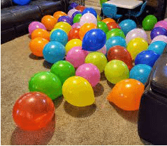 Balloons With An Air Compressor