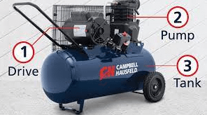 Drain Campbell Hausfeld Air Compressor