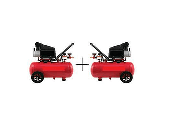 Two Air Compressors Together